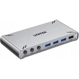 KVM Switch Unitek D1118AGY01-EU HDMI USB-C 4K