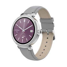 Denver SWC-342GR Bluetooth 1,2" Plata Correa Gris Talla Única IP67 SpO2 Pulsómetro