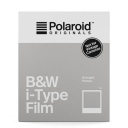 Películas instantáneas Polaroid B&W i-Type 8 piezas