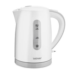 Tetera eléctrica Zelmer ZCK7616S 1,7 L 2200 W Blanco Plástico