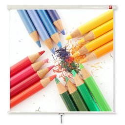 Pantalla de proyección Avtek Wall 175 Manual 175 cm 16:10 Blanco mate