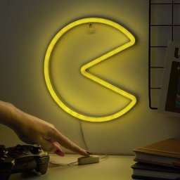 Lámpara de Pared LED Pac-Man Paladone PP12624PMVN Blanco