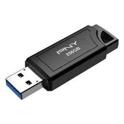 Unidad flash USB PNY Pro Elite V3 256 GB USB 3.2 Gen 2 1000 MB/s negra deslizante