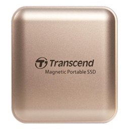 Disco Duro Transcend ESD420 4 TB SSD USB Tipo C 2000 MB/s Protección contraseña Oro