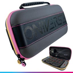 Funda de protección Oniverse ONICAS2-MULTI-PINK para Nintendo Switch y Switch OLED