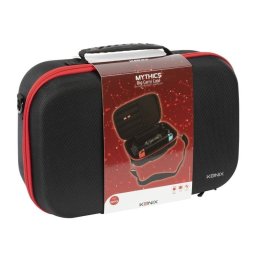 Funda Konix KX MY SWITCH BIG CARRY CASE para Nintendo Switch, Rígida, Negro y Rojo