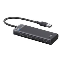 Hub USB Ugreen CM653 USB-C a 4x USB 3.0 Negro