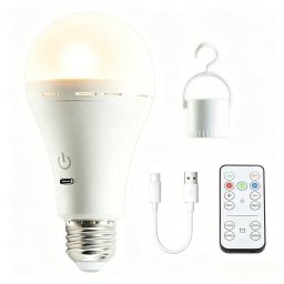 Lámpara de Camping Autrucker Recargable USB con Control Remoto y 3 Modos