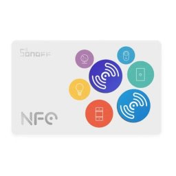 Control de Acceso Sonoff NFC-Tag Tarjeta y Sticker 2 Usuarios Multicolor