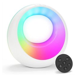Lámpara de Mesa LED Táctil Autrucker RGB Regulable con Mando y Temporizador