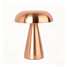 Lámpara de Escritorio LED Mushroom Autrucker Control Táctil Tricolor Recargable Oro Rosa