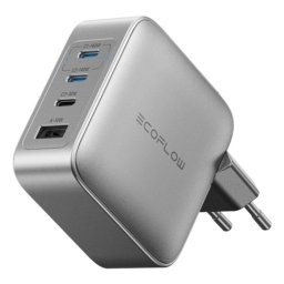 Cargador EcoFlow RAPID Pro 140W Interior Plata USB-C USB-A GaN