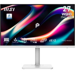Monitor MSI PRO MAX 271QPHW E14 27" Wide Quad HD 144Hz IPS Altura Ajustable