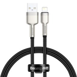 Cable USB a Lightning Baseus CALJK-01 0,25 m Negro 20 W