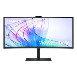 Monitor Samsung S65VC 34" UltraWide Quad HD 100Hz VA Curvo HDR10 Altura Ajustable