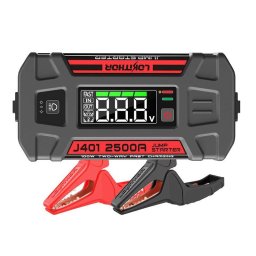 Arrancador de baterías Lokithor J401 2500A 20000mAh Powerbank Linterna 4 en 1