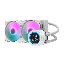 Refrigeración Líquida darkFlash DN-D240 240mm 2 Ventiladores ARGB LCD