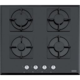 Placa de gas Franke FHNS 604 4G BK C Integrada 4 zonas Vidrio Negro 59 cm