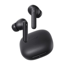 Auriculares QCY T43 inalámbricos Bluetooth con Cancelación de Ruido, 35h batería y IPX4 gris