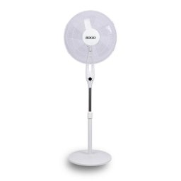 Ventilador de Pie SOGO VEN-SS-21370 60W 3 Velocidades Altura Regulable con Mando Temporizador