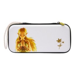 Funda PowerA Princess Zelda para Nintendo Switch OLED, Cremallera, Blanco