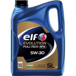 Elf Evolution Full-tech Rpx 5w-30 Aceite Motor Sintético 5 L Para Gasolina Y Diésel, Compatible Con Fap/gpf/scr, Cumple Acea C2/c3 Y Aprobaciones Mb 229.52 Y Renault Rn17