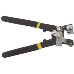 Fartools Cortador De Azulejos 215 Mm, Disco De Carburo De Tungsteno Ø13 Mm, Mordaza De Corte Con Tornillo Tipo Mariposa, Empuñaduras Ergonómicas Antideslizantes, Guía Graduada