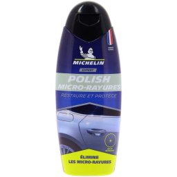 Michelin Micro-scratch Car Polish 500 Ml — Pasta Abrillantadora Con Óxido De Aluminio Para Eliminar Micro-rasguños Y Recuperar El Brillo En Pinturas Metálicas, Barnizadas Y Perladas