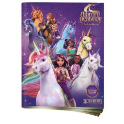 Panini Álbum L'école Des Licornes – 192 Cromos (48 Especiales), 32 Páginas + Inserto Póster Desmontable Con 2 Grandes Ilustraciones