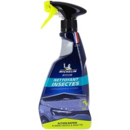 Michelin Expert Spray Quitainsectos Y Limpieza Exterior 500 Ml, Elimina Insectos, Excrementos De Aves, Alquitrán Y Suciedad De La Carretera En Carrocería, Parachoques, Espejos Y Ventanas
