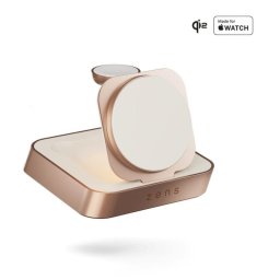 Cargador Inalámbrico Zens Pro 2 Cobre para Mesita de Noche
