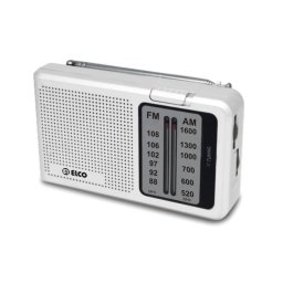 Radio Portátil Elco PD-712 AM/FM Analógica con Antena Telescópica