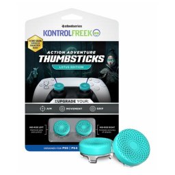 Accesorio de controlador de juego SteelSeries 7102-PS5 Botones analógicos Negro y Azul