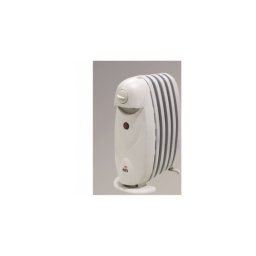 Calefactor de Piso FM Calefacción R5-MINI 600 W Blanco Giratorio