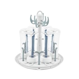Escurreplatos BabyMoov A006006 Estante para Mesa Gris y Blanco