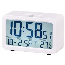 Reloj Despertador Digital Trevi SLD 3P60 Blanco con Función Snooze y Termómetro