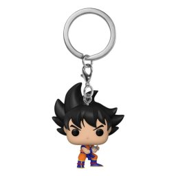 Llavero Funko Pop! Dragon Ball Z Goku de anilla marrón en vinilo
