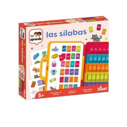 Juego Educativo Diset Yo Aprendo Las Sílabas 5 Años Cartón Plástico Multicolor
