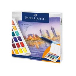 Acuarelas Faber-Castell 169748 Paleta 48 Piezas