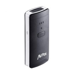 Lector de códigos de barras AVPos BP200-2D Bluetooth 1D/2D CMOS Negro