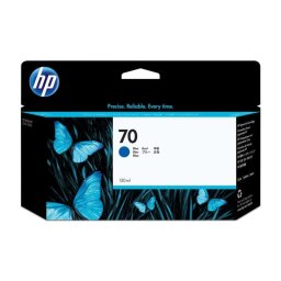 Cartucho de Tinta HP 70 Azul 130 ml para Impresoras Designjet Z2100, Z3100, Z3200