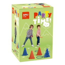 Juego de lanzamiento de anillas APLI Kids Ring toss Azul Rojo para niños y niñas