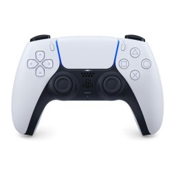 Mando inalámbrico DualSense Sony para PlayStation 5, Negro y Blanco