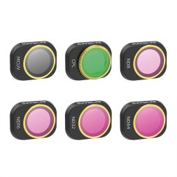 Filtros de lente Sunnylife N4P-FI730 para DJI Mini 4 Pro MCUV CPL ND8/16/32/64