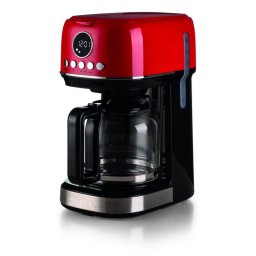 Cafetera de Goteo Ariete 1396/00 1,5 L 900 W LCD Rojo 15 Tazas Sistema antigoteo
