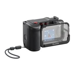 Funda de protección con mango Telesin para DJI Osmo Action 3/4/5