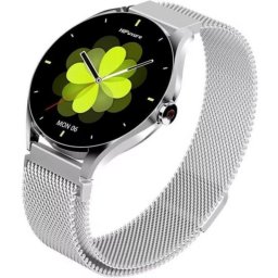 HiFuture Aura2 Bluetooth GPS 1,32" Plata Correa Única IP68 Pulsómetro