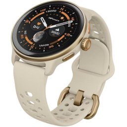 HiFuture VELA Latte Bluetooth GPS NFC 1,43" Beige Correa Única IP68