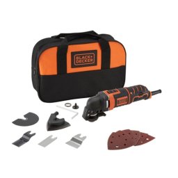 Multiherramienta Oscilante Black & Decker MT300SA2 10000 OPM Negro/Naranja