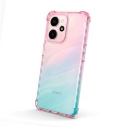 Funda Bumper Reforzada Degradada Compatible Con Oppo A5x
